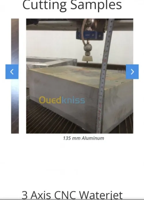 Machine de découpe Jet d'eau