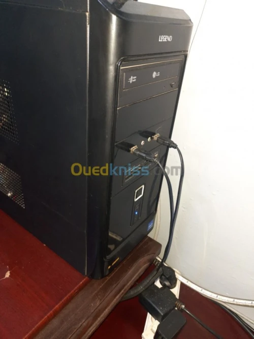 PC bureau + 2× ecran + Table