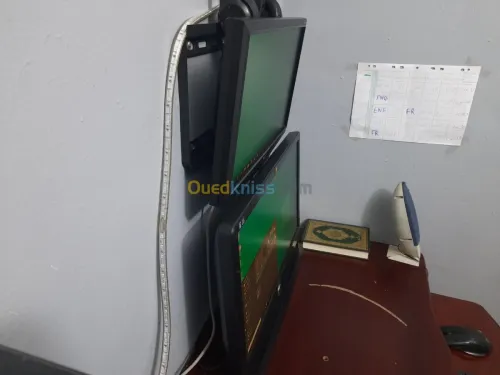 PC bureau + 2× ecran + Table