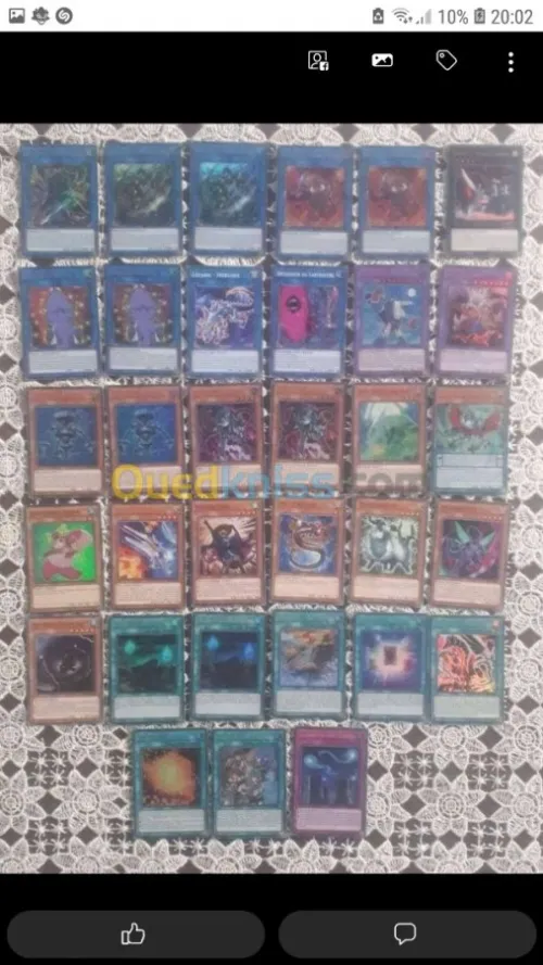 Cartes yu gi oh original à vendre 