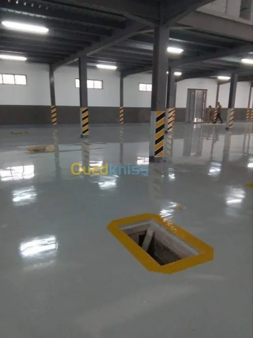 Dallage industriel et epoxy industriel