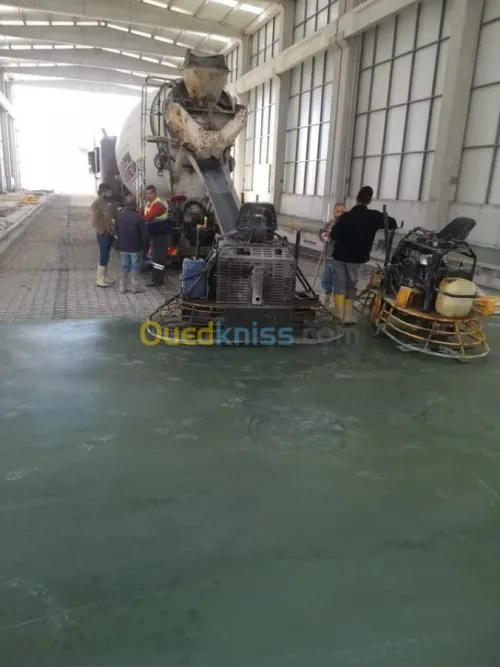Dallage industriel et epoxy industriel