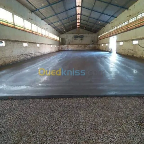 Dallage industriel et epoxy industriel