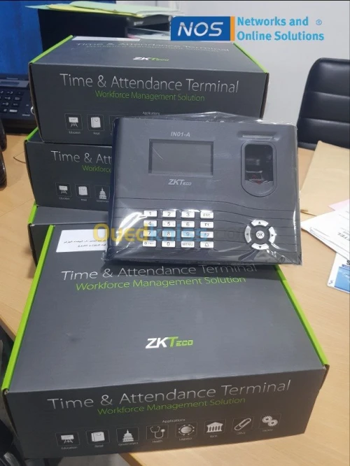 Installation Pointeuse Biométique 