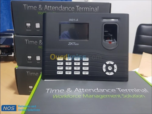 Installation Pointeuse Biométique 