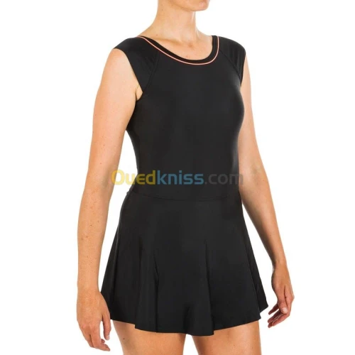Maillot Decathlon de bain de natation femme une pièce una noir
