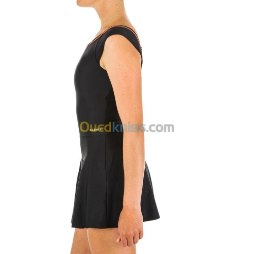 Maillot Decathlon de bain de natation femme une pièce una noir