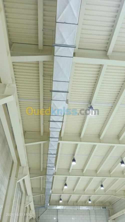 Montage de la gaine climatisation 