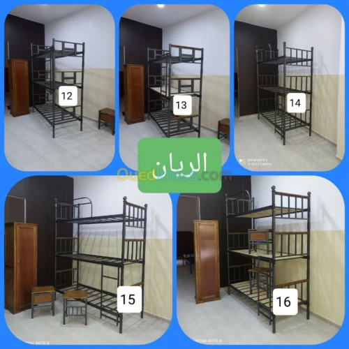 Lits superposé une place 11