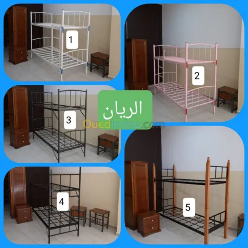 Lits superposé une place 12