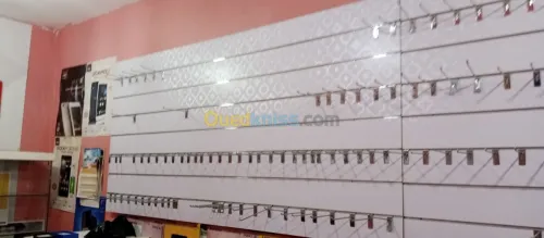 comptoir  vitrines   pour  magasin  