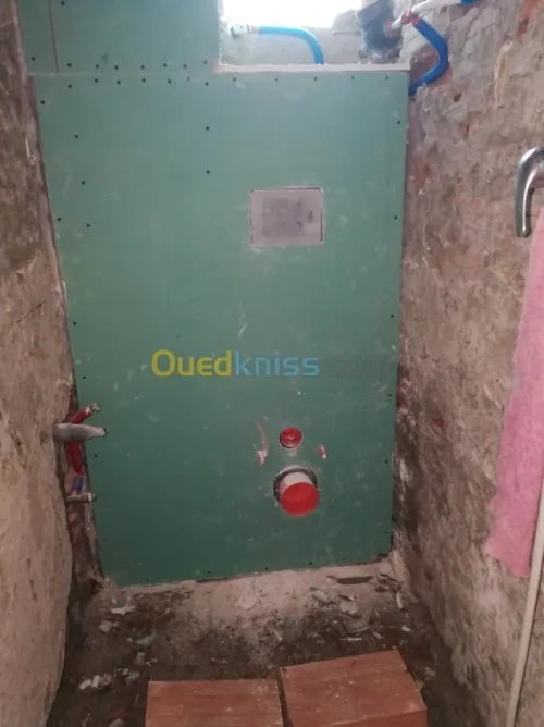 Placoplatre et  décoration  moulure 