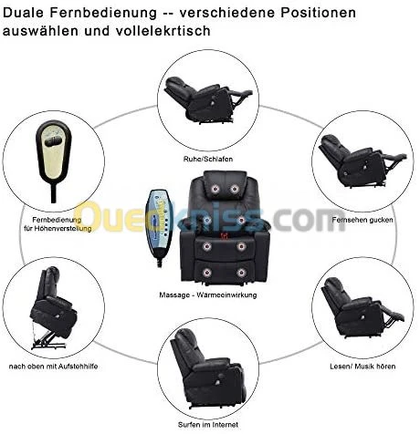 FAUTEUIL RELAX - RELEVEUR de LUXE