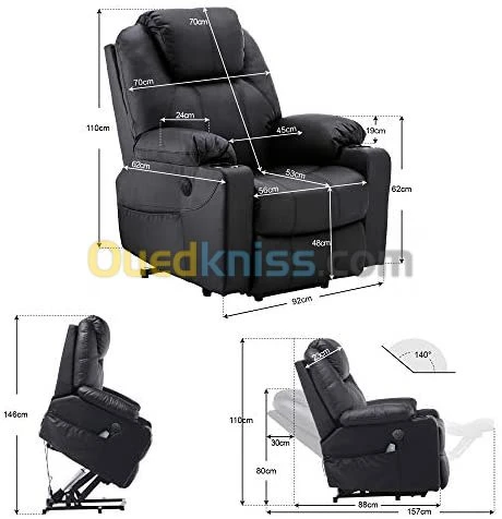 FAUTEUIL RELAX - RELEVEUR de LUXE