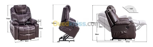 FAUTEUIL RELAX - RELEVEUR de LUXE