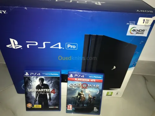 PS4 Pro CUH 7016b Avec 07 jeux