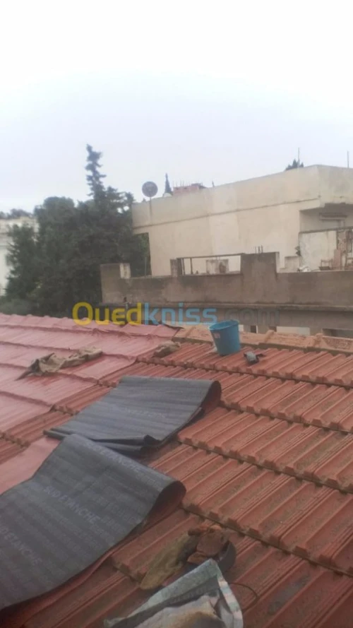اشغال العزل والسطوح 