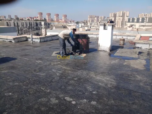 اشغال العزل والسطوح 