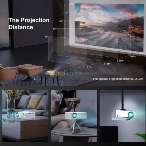 Data Show Cheerlux LED Wifi HD C8