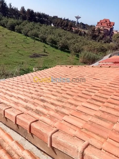 chape et membrane goudronne