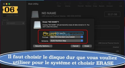 macOS Catalina sur Clé USB Bootable