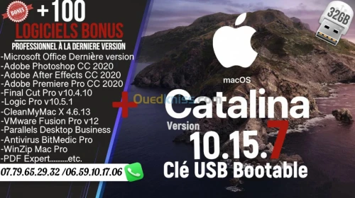 macOS Catalina sur Clé USB Bootable