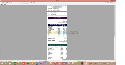 Logiciel gestion  hôtelière complète