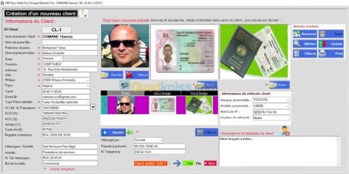 Logiciel gestion  hôtelière complète