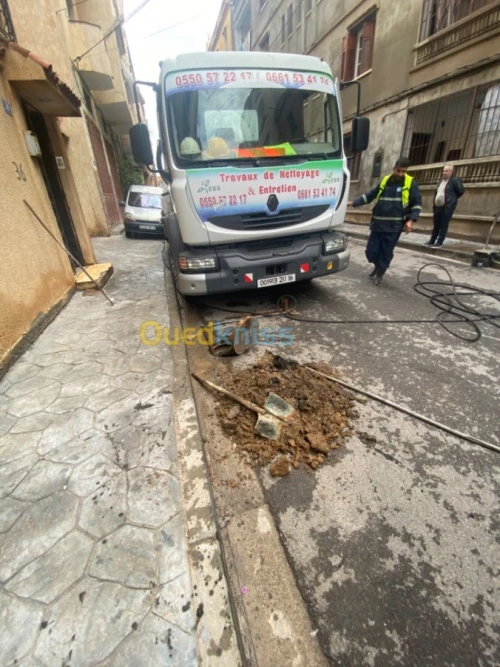 Debouchage canalisation 