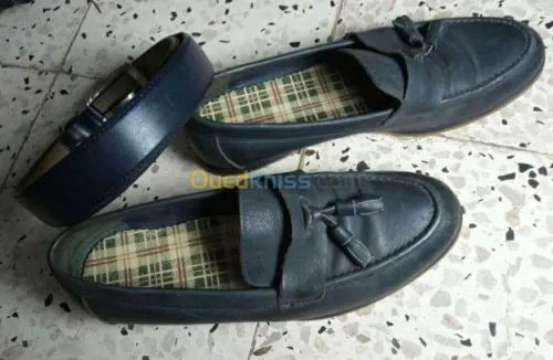 Moccasin ( loafer ) et ceinture