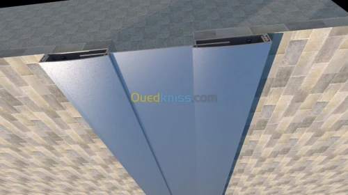 COUVRE JOINT DE DILATATION Façade / Mur / Plafond  EN ALUMINIUM /  MADE IN BLADI 