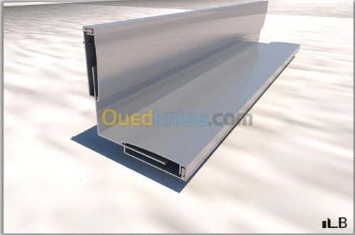 COUVRE JOINT DE DILATATION Façade / Mur / Plafond  EN ALUMINIUM /  MADE IN BLADI 