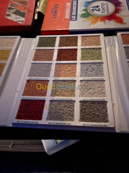 Monokouch et griffée monocouche 