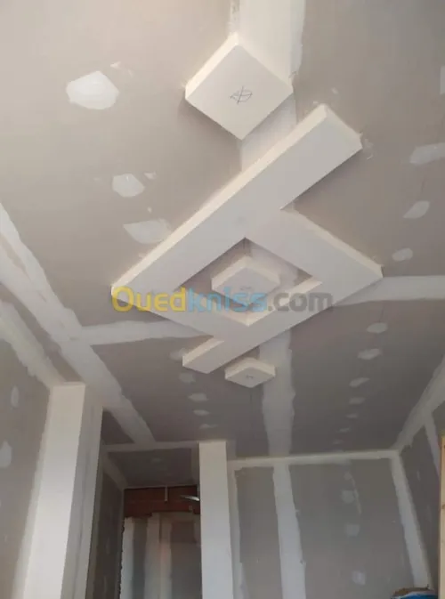 placoplatre pvc  & electricite 