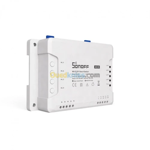 Module de commande wifi 4voies Sonoff 4ch PRO R3 et AVATTO 4ch PRO