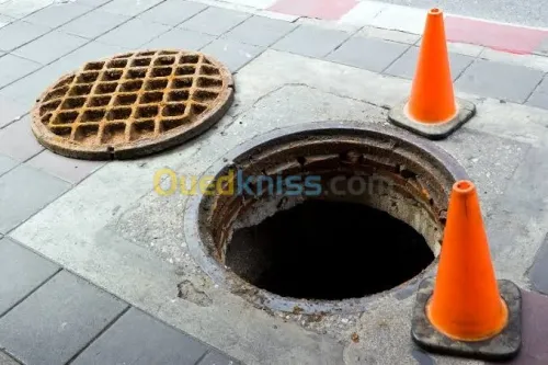 مؤسسة تنضيف جميع قنوات الصرف الصحي