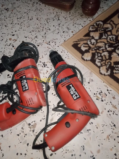 Visseuse Hilti & schignol hilti
