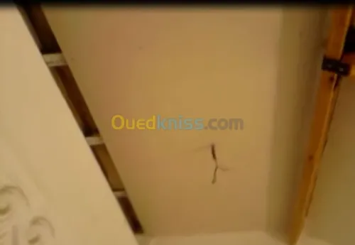 plaque au platre charpente couverture