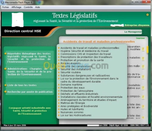 hygiène sécurité environnement Algérie