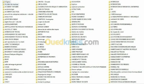 hygiène sécurité environnement Algérie