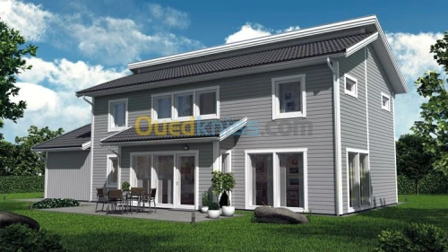 construction chalet et villa en bois