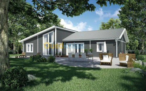 construction chalet et villa en bois