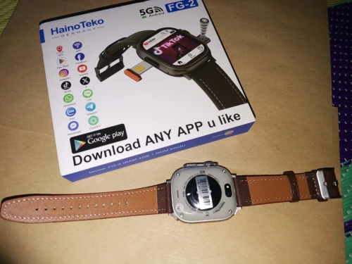 Android Smart Watch / Montre Android Intelligent / ساعة أندرويد ذكية للجيل الخامس 5G مع عشرات تطبيقات الأندرويد