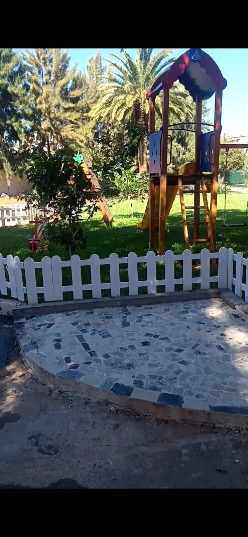Clôture en bois 