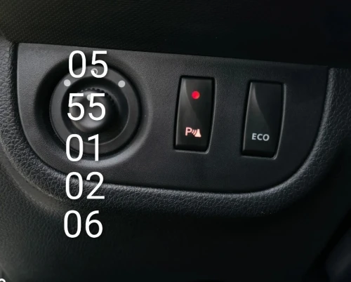 BOUTON ECO CLIO4/KANGOO/DUSTER
