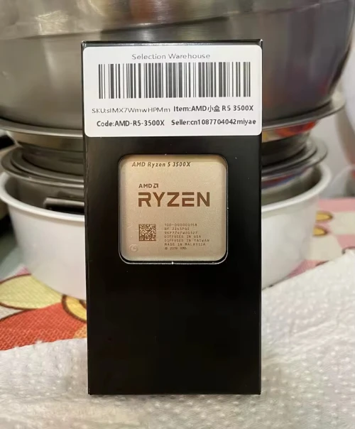 AMD Ryzen 5 3500X 3.6GHz Socket AM4 6-Core 6-Thread 65W R5 3500X 7NM