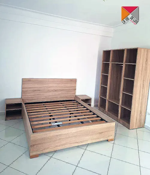 Chambre a coucher aménagée sur mesure      ****     Bien être utile      ****
