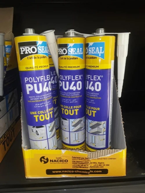 MASTIC COLLE PROSEAL PU 40 blanc / beige / gris
