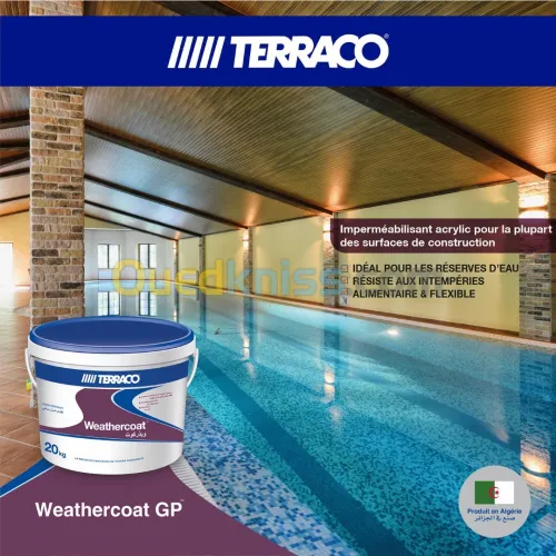 terraco watehrcoat عازل للماء مسابح و الاسطح