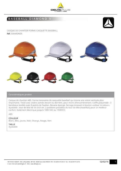 Casque de Chantier et Sécurité